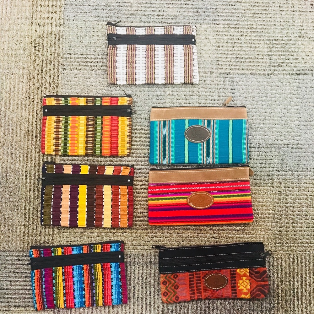 Colorful bags. Guatemalan product. Handmade